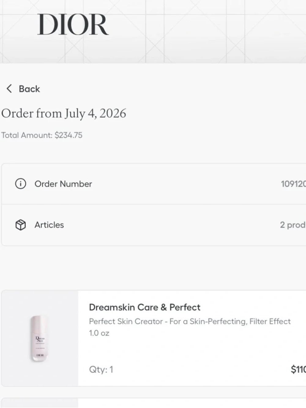 ***AUTHENTIC*** Dior Dreamskin Care & Perfect Le Fluide Perfecteur - Pink